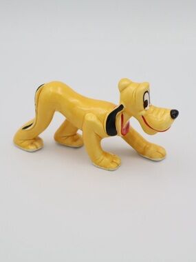 Made in Japan Walt Disney Pluto Ceramic Figurine